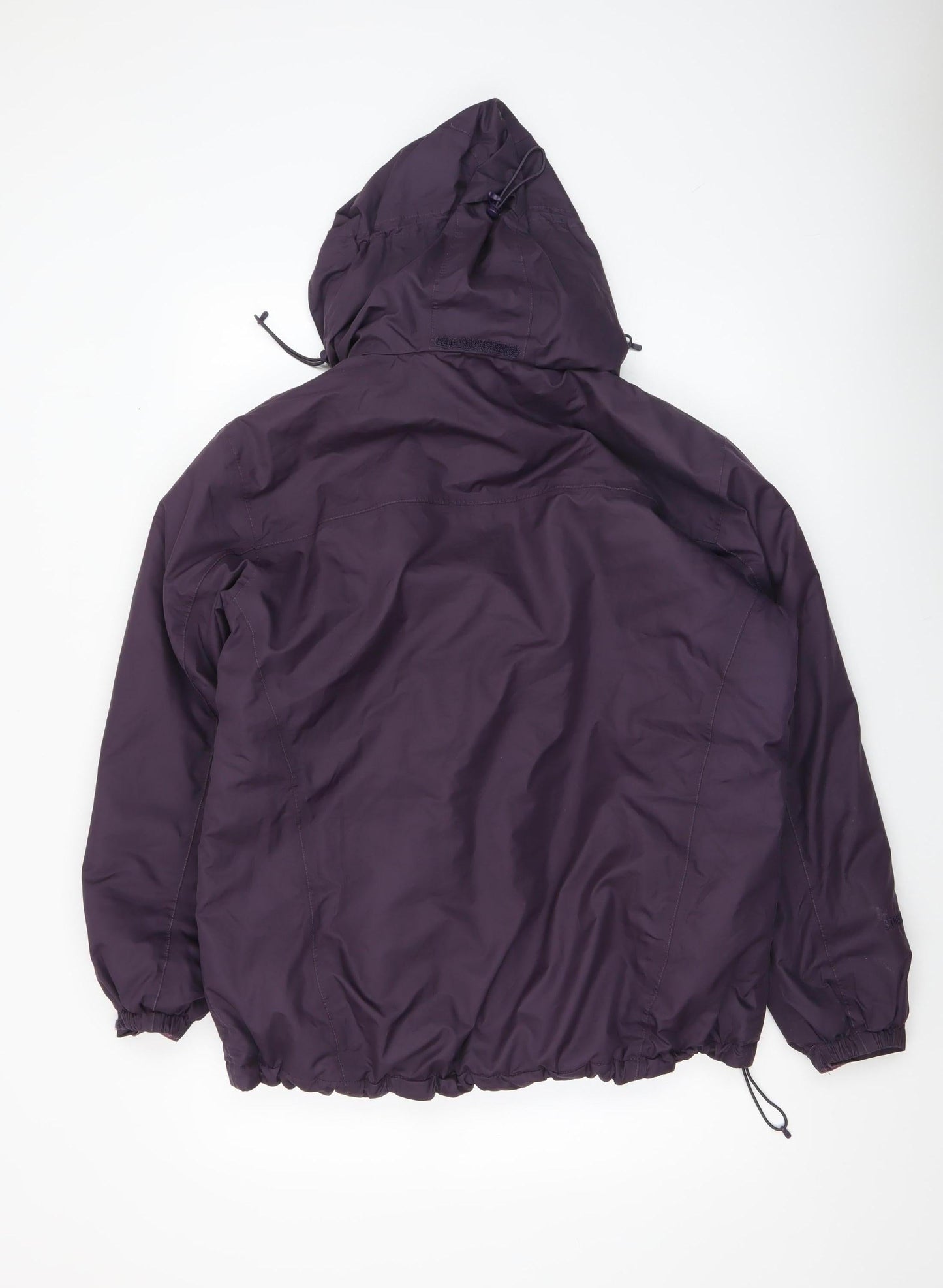 Peter Storm Womens Purple Waterproof Hooded Parka Jacket Size 16