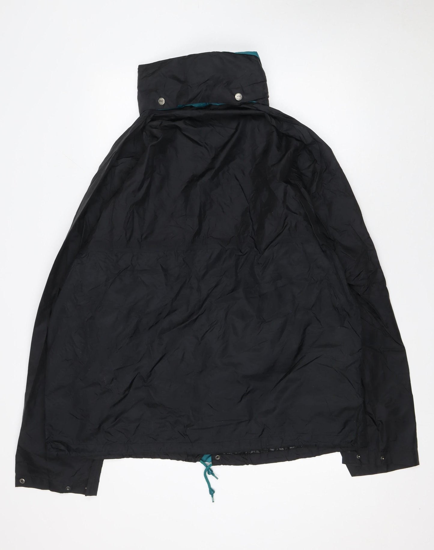 Helly Hansen Men's Black L Rain Jacket Waterproof Windproof Outdoor Coat