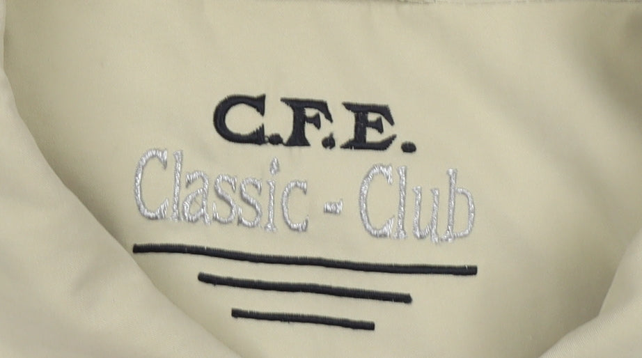 C.F.E. Classic Club Beige Women's Size 18 Mid-Length Coat