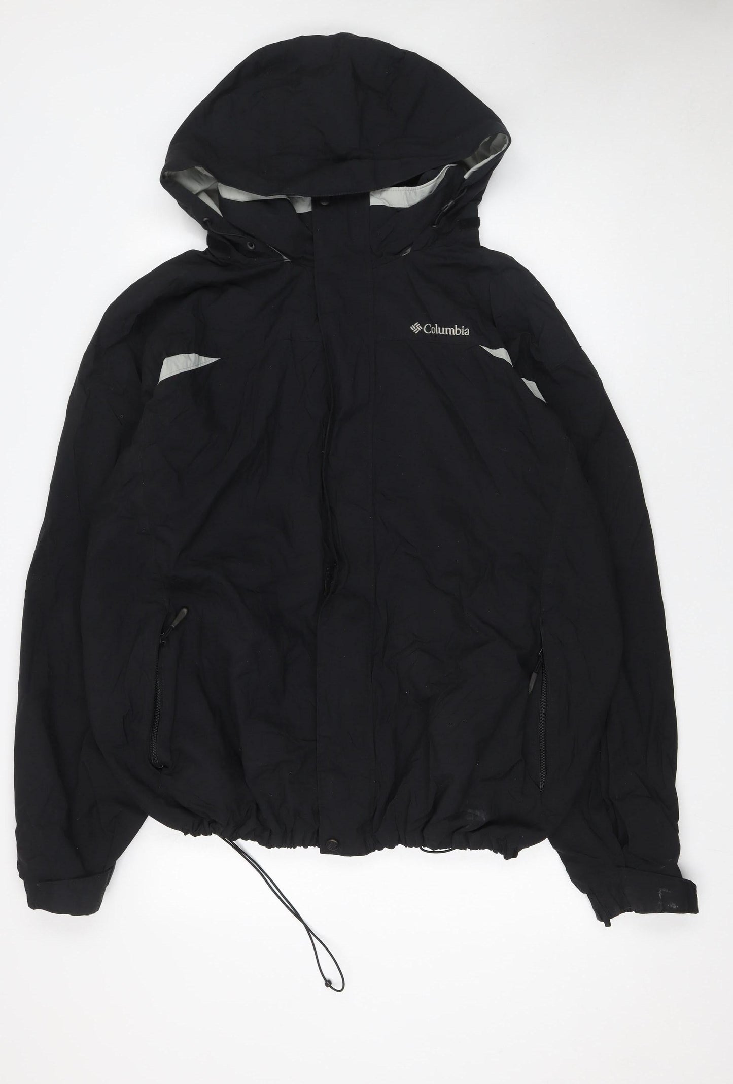 Columbia Men's Black 2XL Interchange Waterproof Windbreaker Jacket