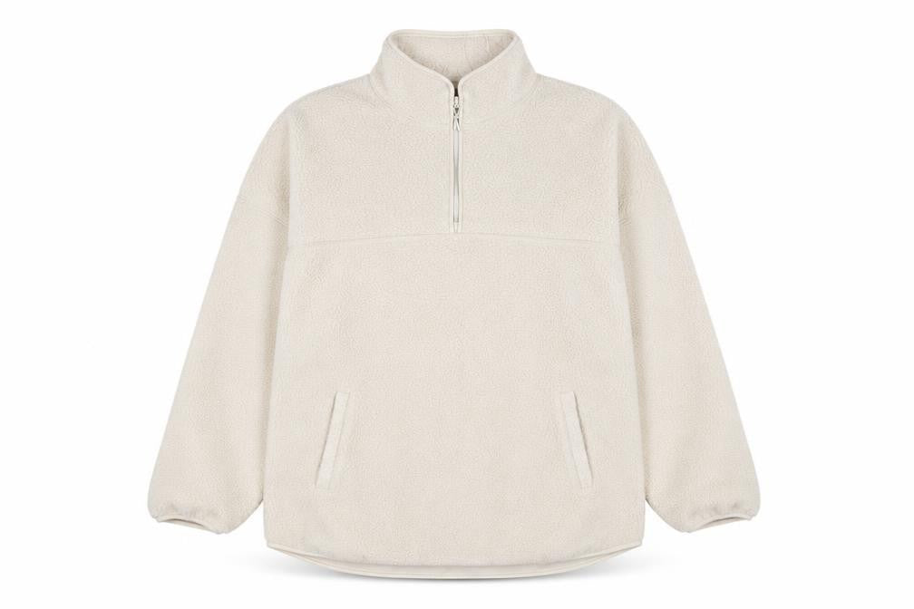 Dunnes Womens Beige Fleece Pullover Sweatshirt Large