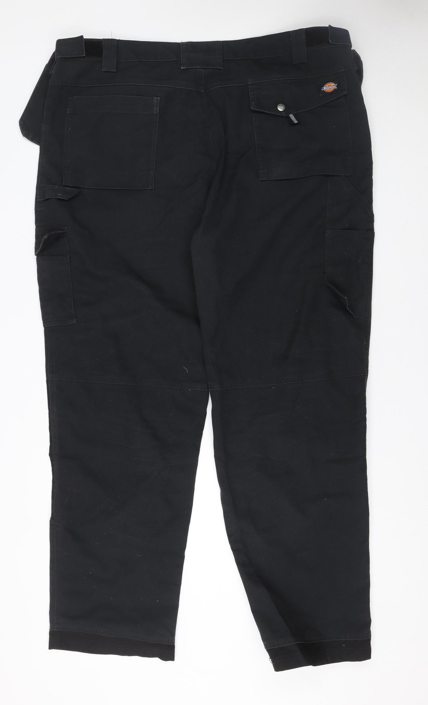 Dickies Men's Black Workwear Cargo Trousers Size 44T