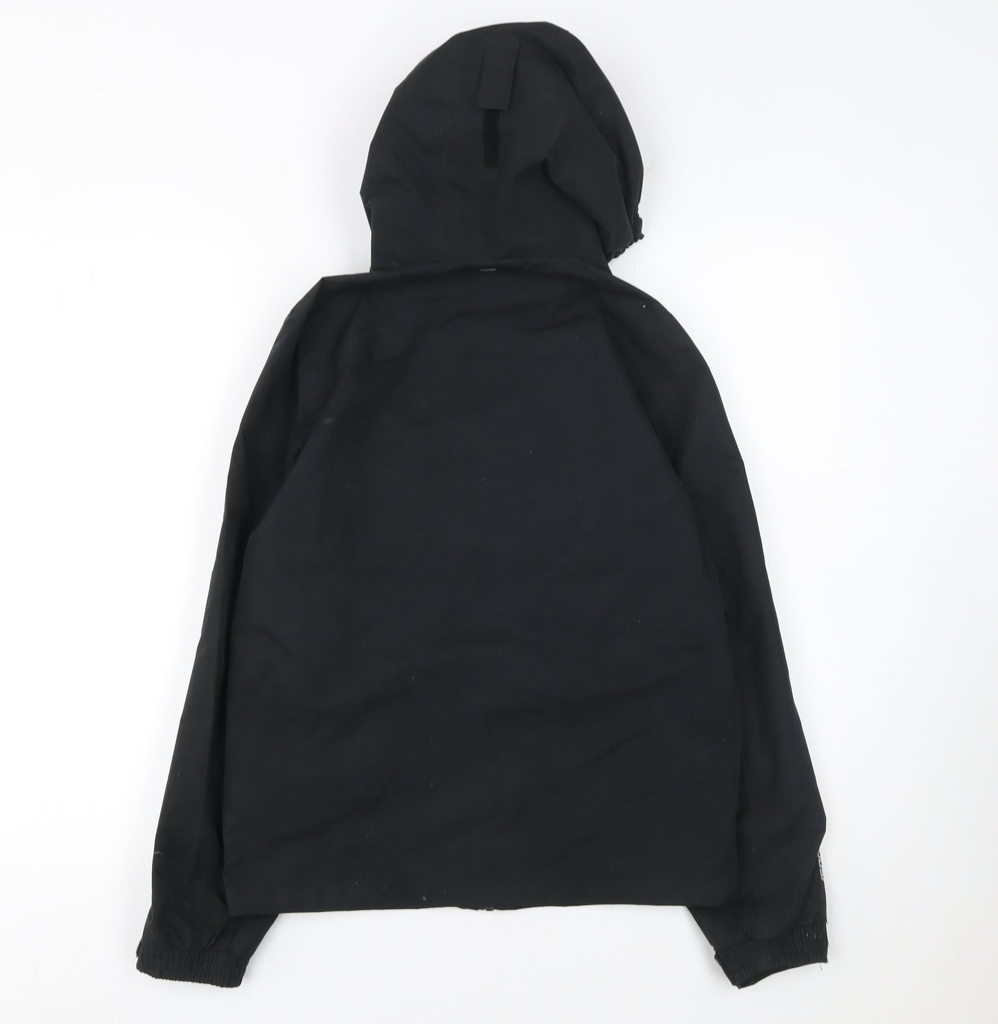 Mountain Warehouse Boys Black Waterproof Hooded Rain Jacket 11-12 Years