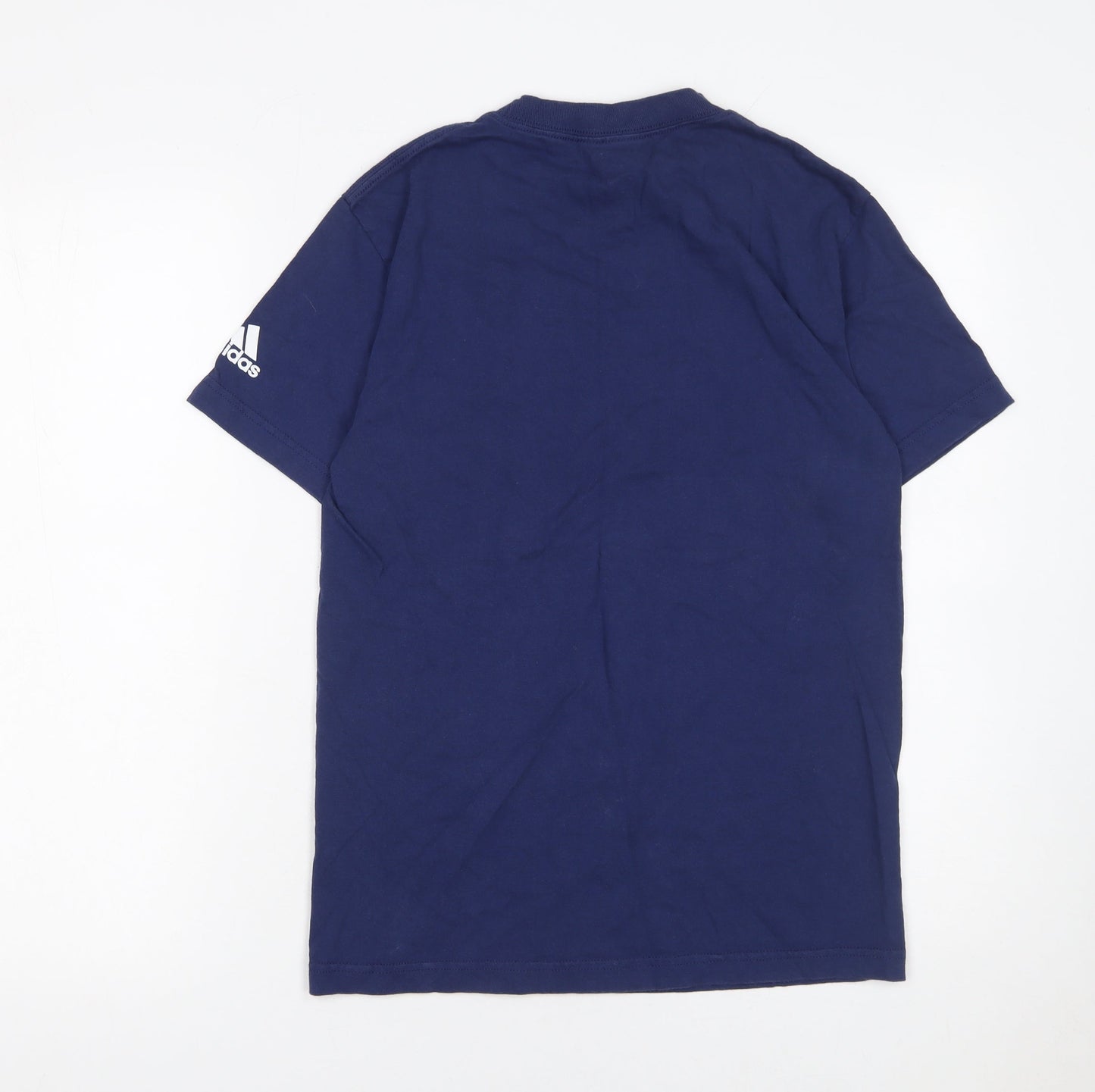 Adidas Men’s Blue Toronto Maple Leafs T-Shirt Small Cotton NHL Sportswear