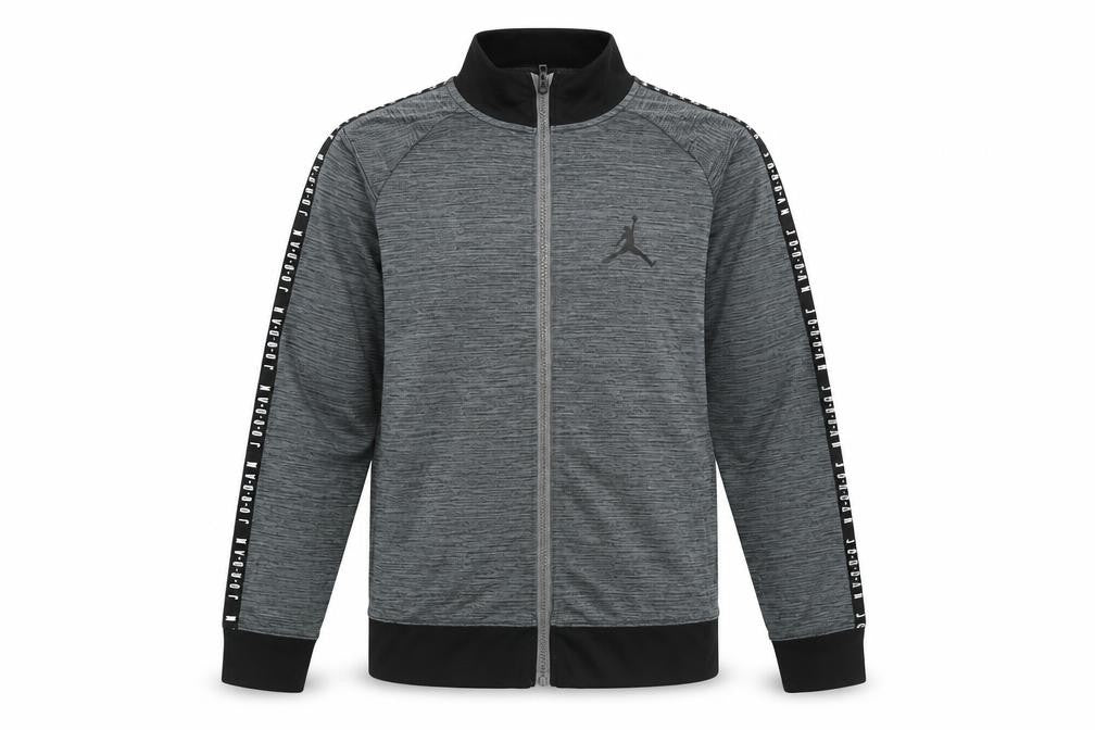 Jordan Boys Grey Track Jacket 12-13 Years Full Zip Lightweight Sportswear