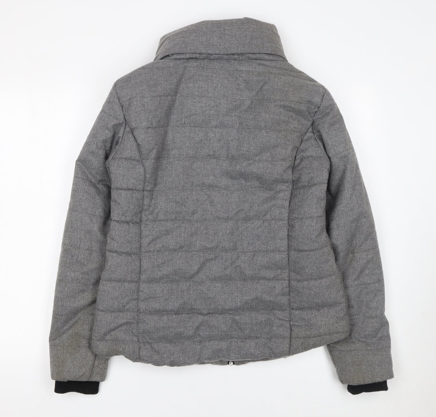 Dorothy Perkins Women Grey Size 10 Puffer Jacket Winter Coat