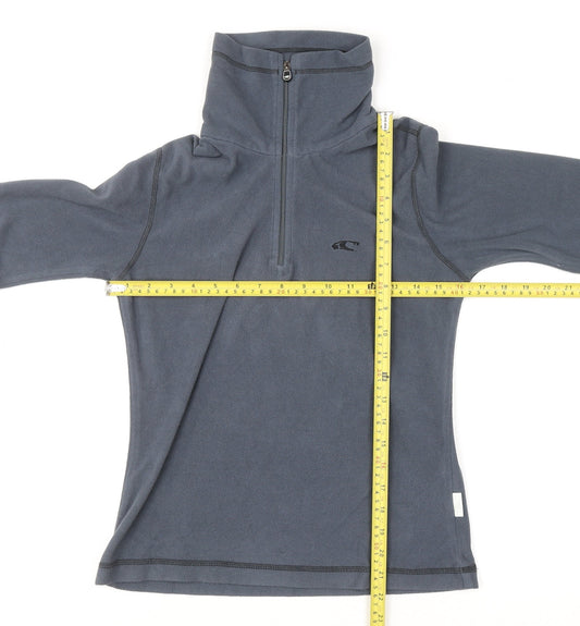 O'Neill Men's Blue Fleece 1/4 Zip Pullover Sweatshirt M