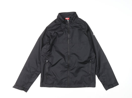 Slazenger Boys Black 13 Years Lightweight Windbreaker Jacket