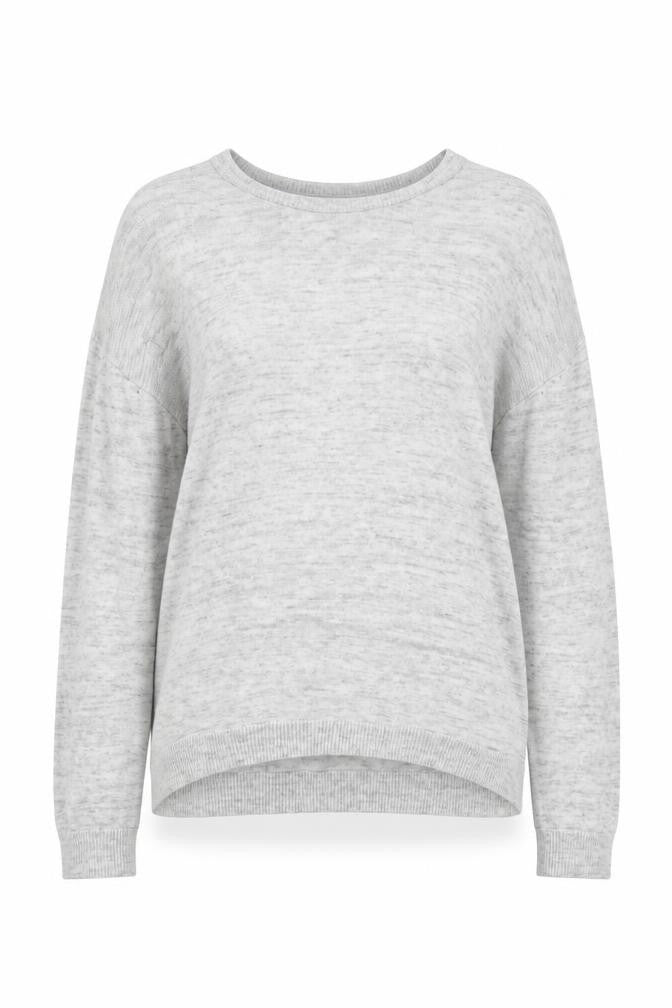 Next Women’s Grey Wrap V-Neck Knit Jumper Size 12