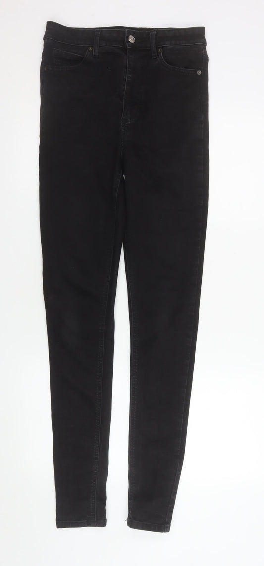 ASOS Women’s Black Skinny Jeans Size 30 Regular Stretch Denim