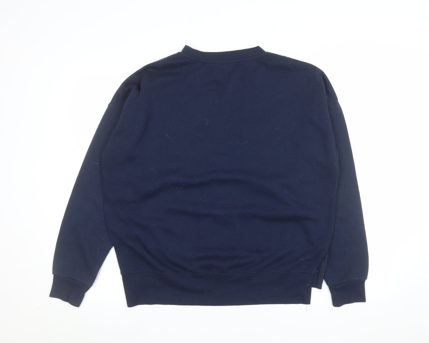 Primark Womens Navy Hogwarts Christmas Sweatshirt Size 10/12 S