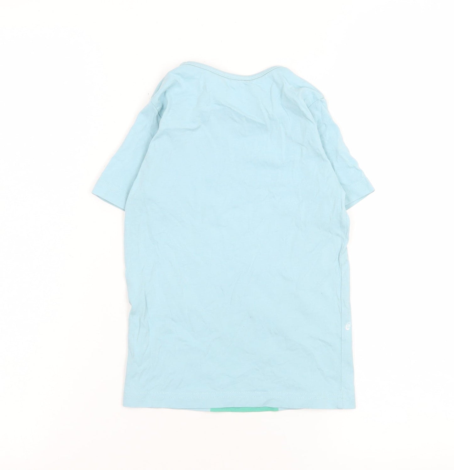 George Disney Princess Ariel Girls Blue Cotton T-Shirt 5-6 Years
