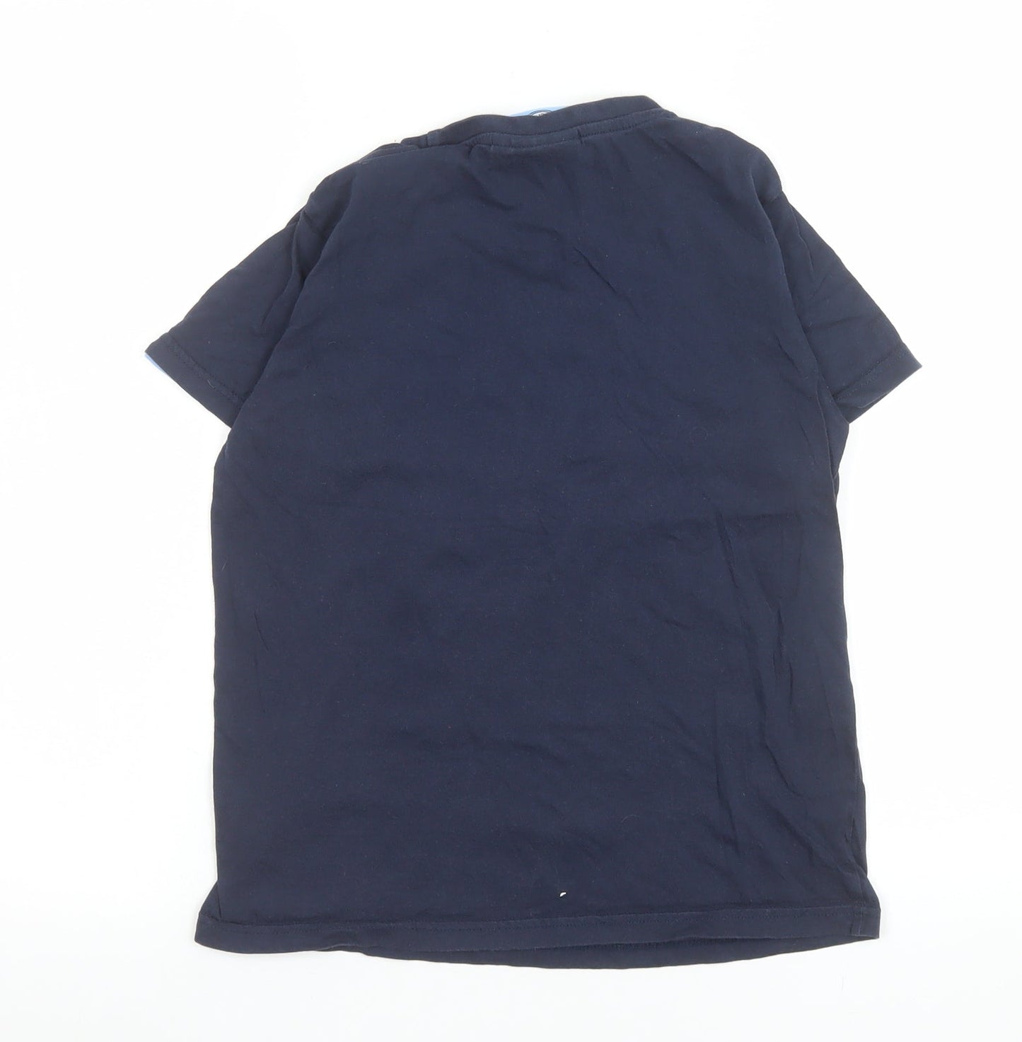 Manchester City Boys Blue Cotton Graphic T-Shirt 10-11 Years