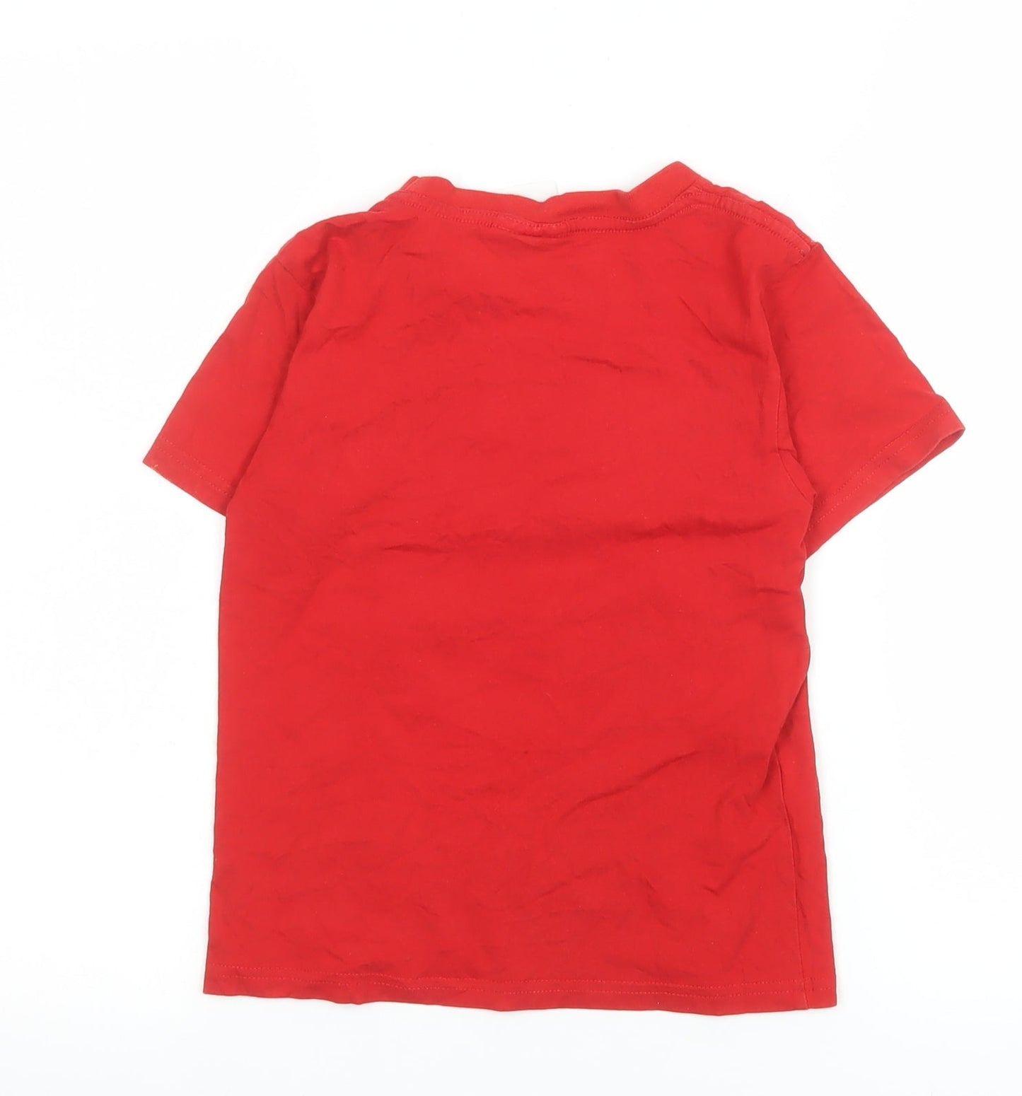 Around Australia Boys Red Koala Graphic Cotton T-Shirt Size 8 Years