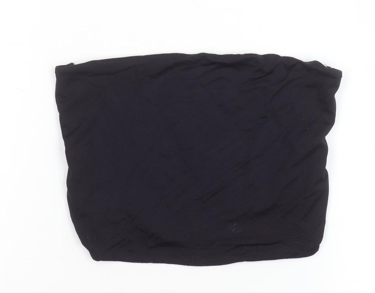 Bershka Women's Black Strapless Camisole Tank Top Size 12