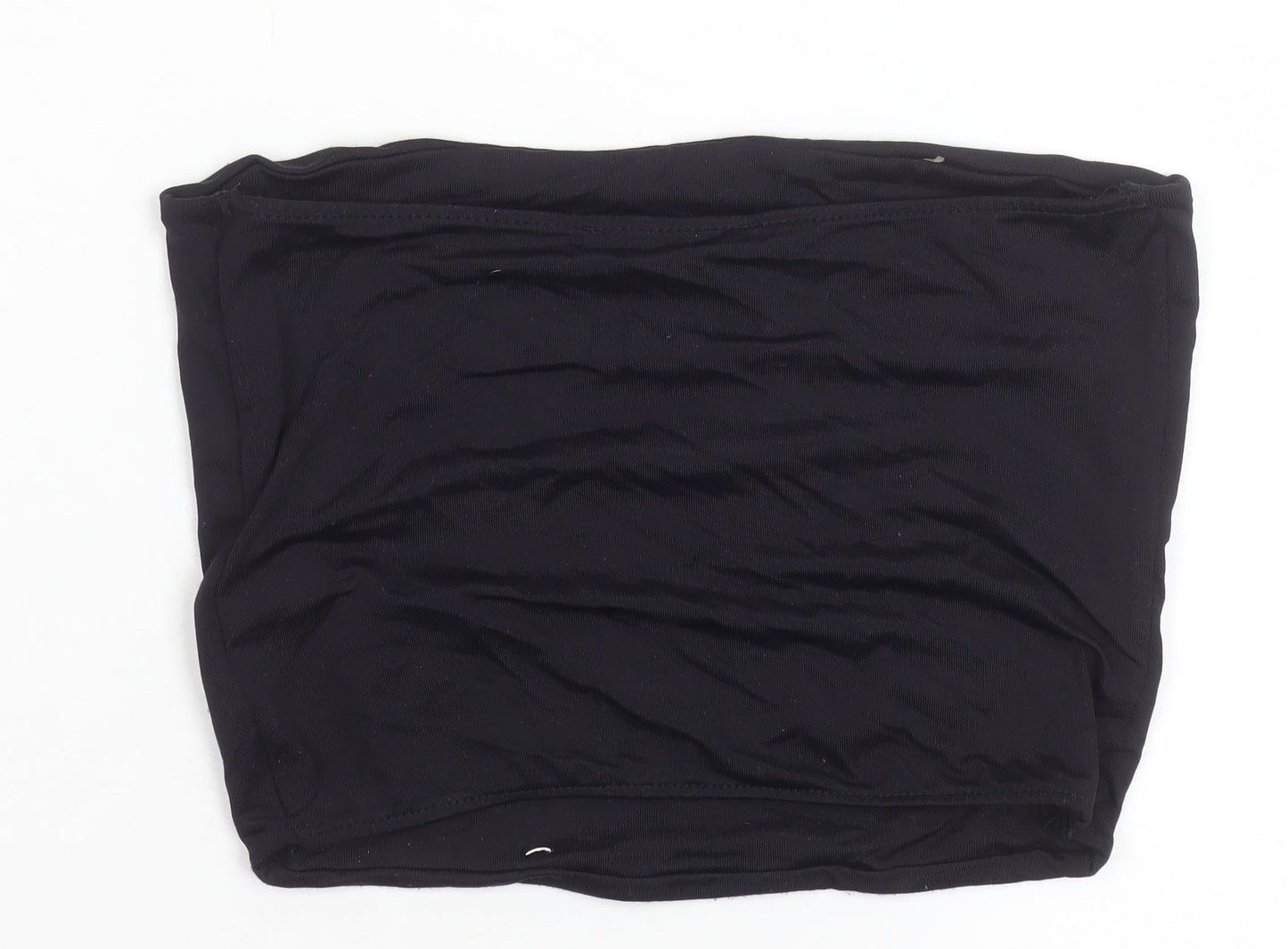 Bershka Women's Black Strapless Camisole Tank Top Size 12