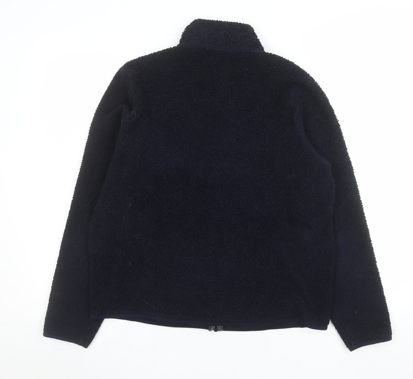 Uniqlo Women's Black Fleece Full Zip Jacket Size M