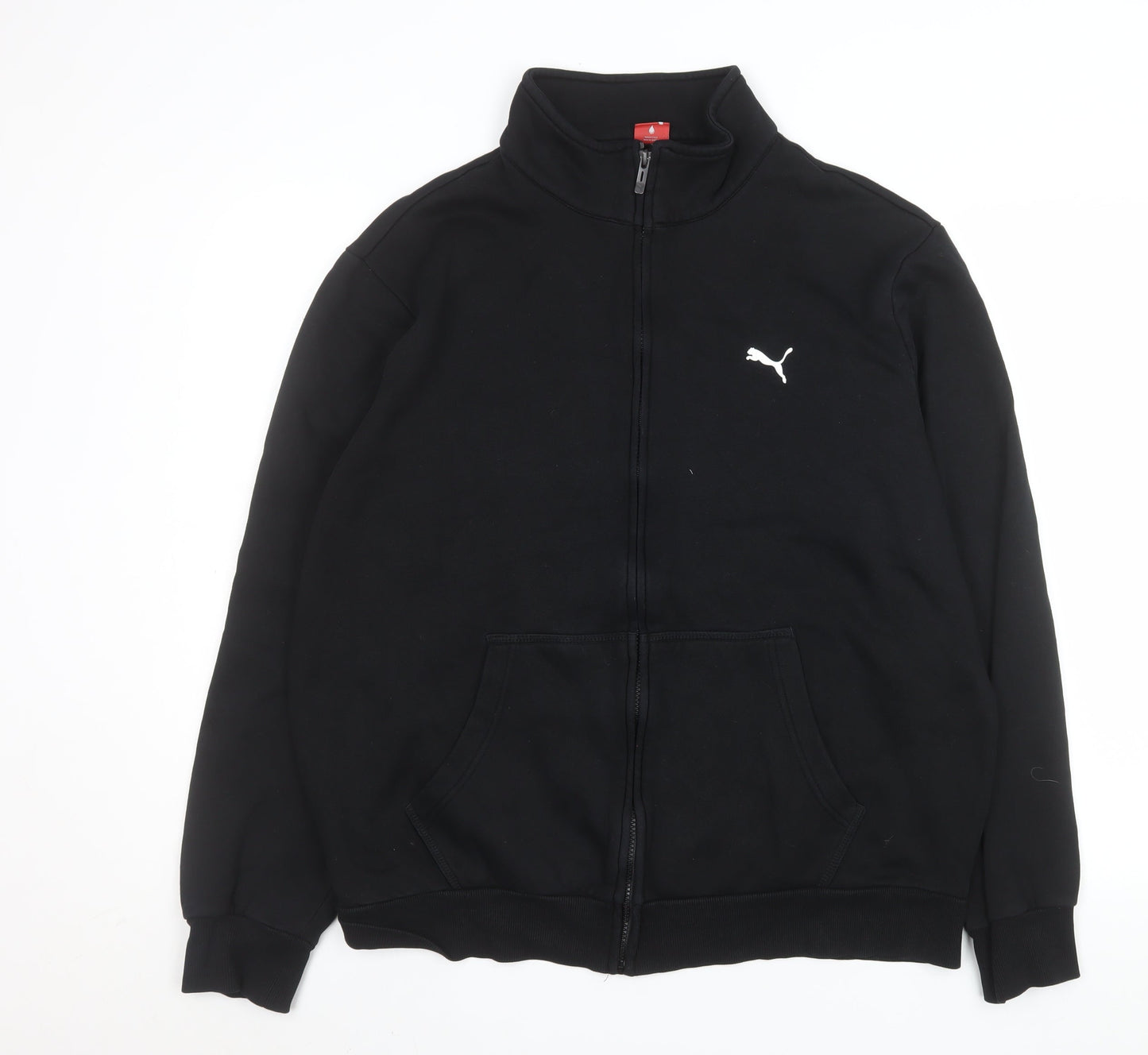 Puma Men's Black 2XL Full Zip Basic Sports Jacket