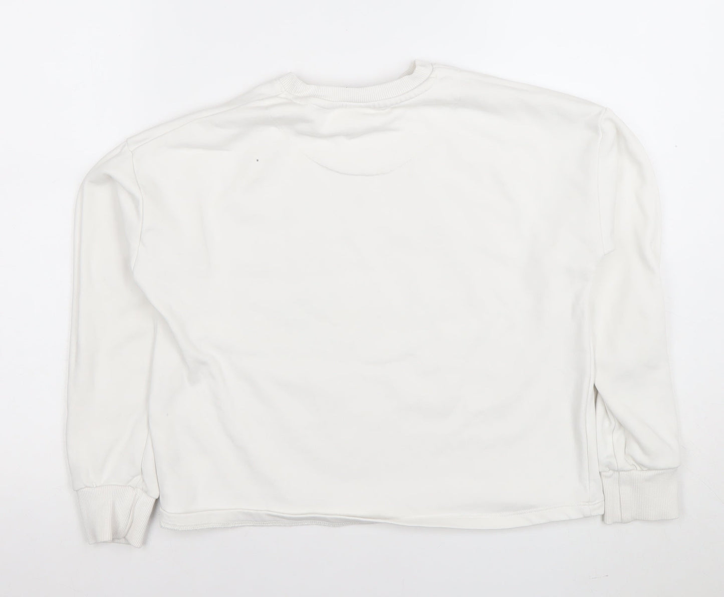 Disney Girls White Lilo & Stitch Pullover Sweatshirt 14 Years