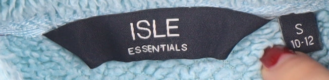 ISLE Essentials Women's Blue Fleece Bodywarmer Waistcoat Size 10–12