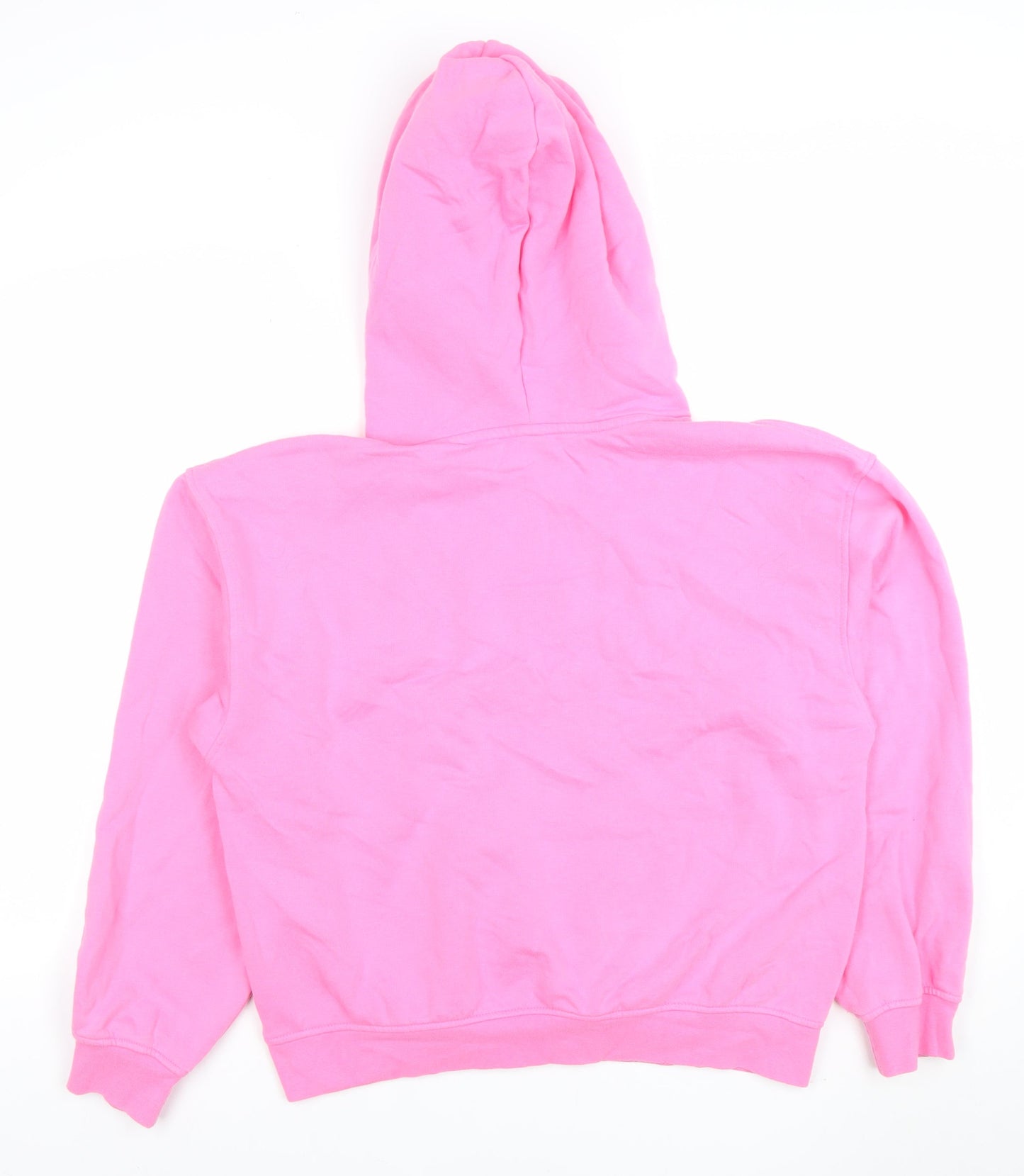 H&M Divided Women Pink Aspen Graphic Pullover Hoodie Size S