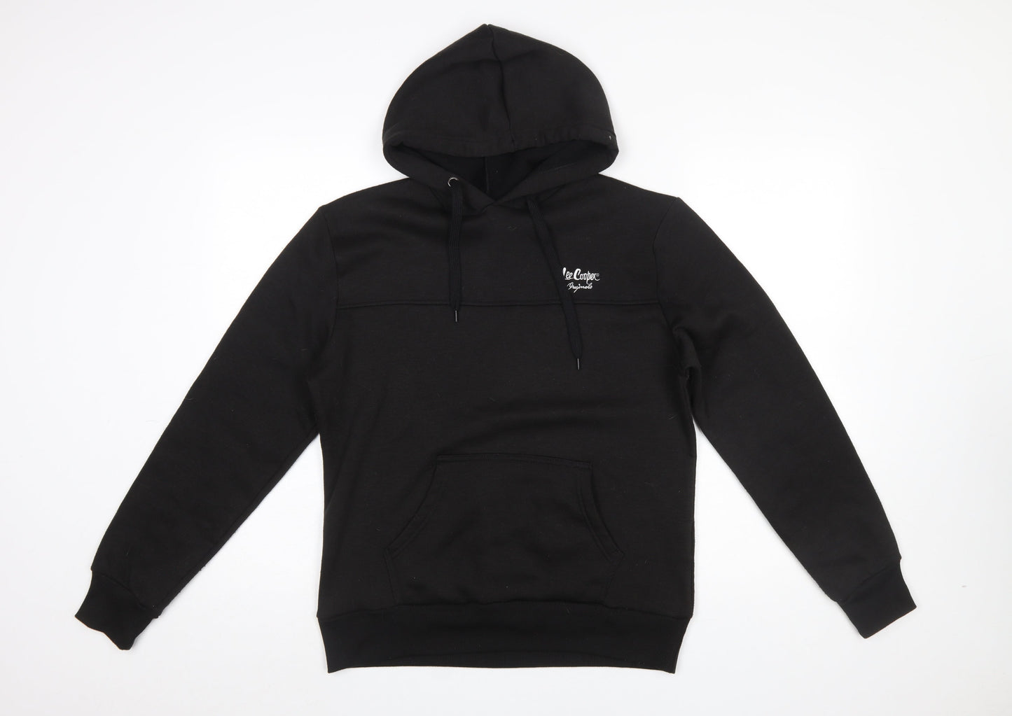 Lee Cooper Womens Black Hoodie Size 12 Pullover Long Sleeve Casual