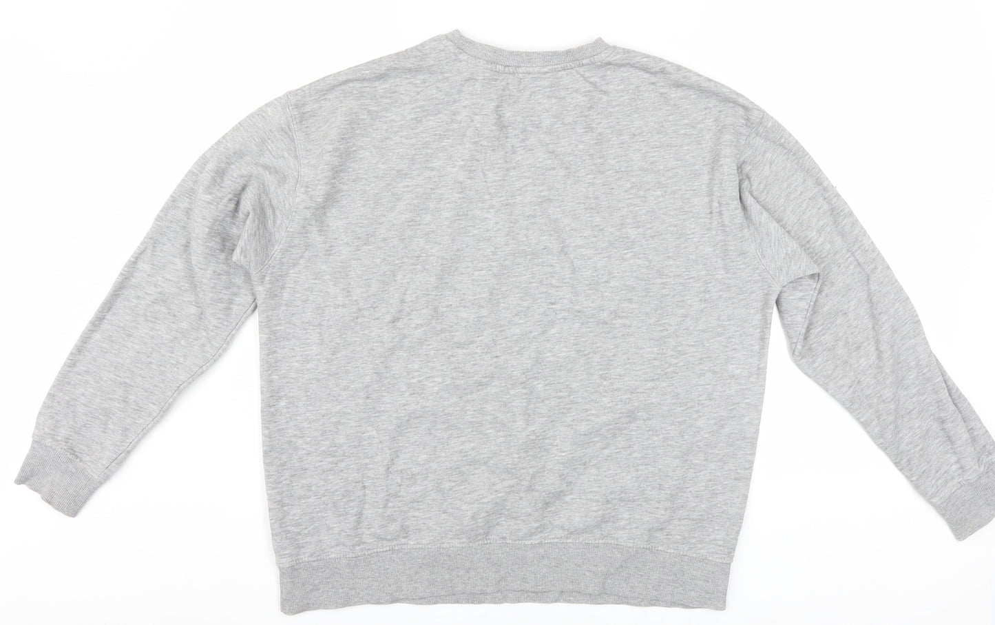 New Look Mens Grey Detroit Graphic Print Sweatshirt Size S