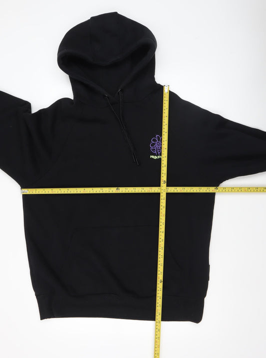 Dunnes Stores Women's Black Medium Pullover Hoodie Graphic Print