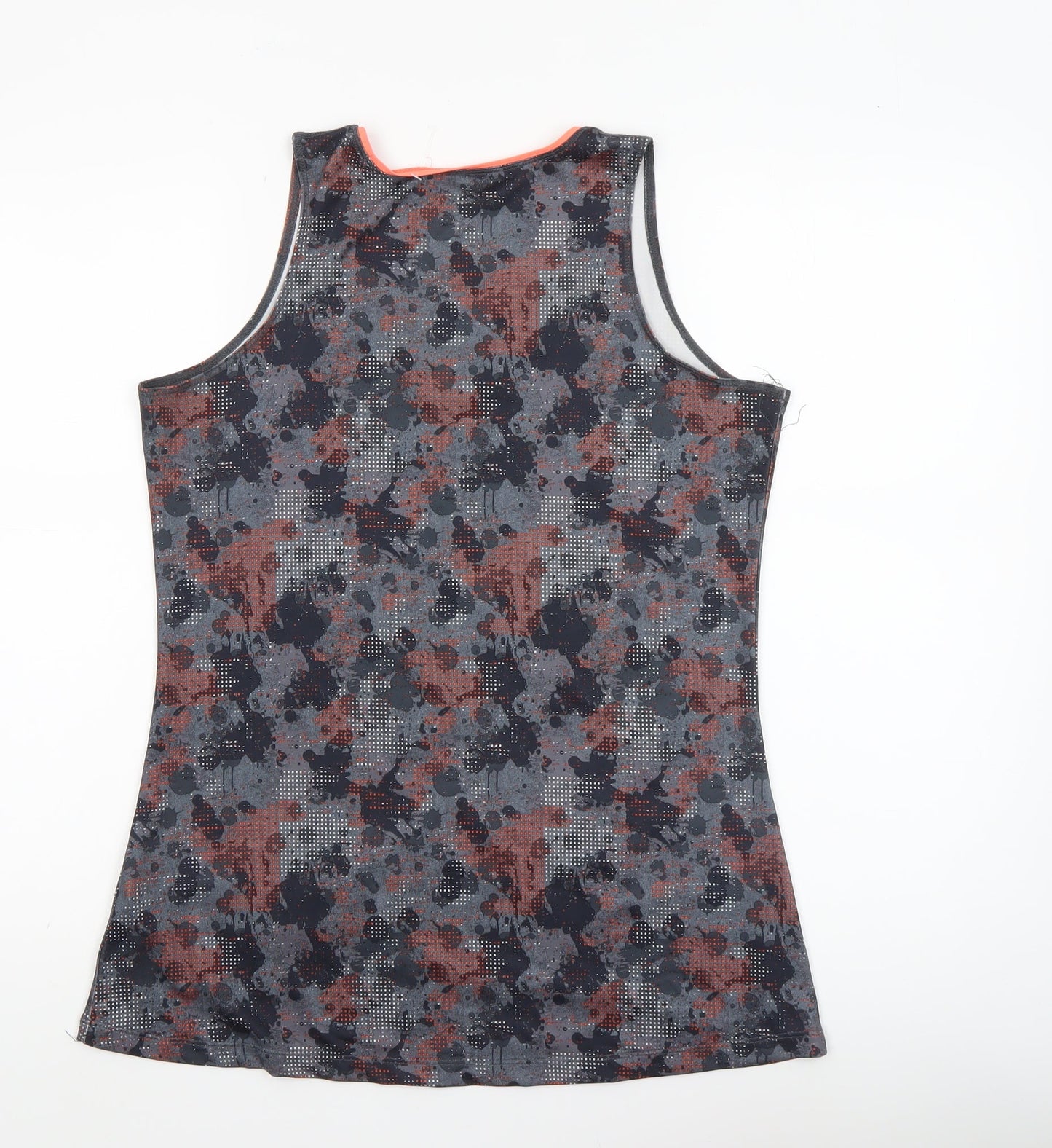 Dunnes Stores Womens Multicoloured Stretch Tank Top Size 12
