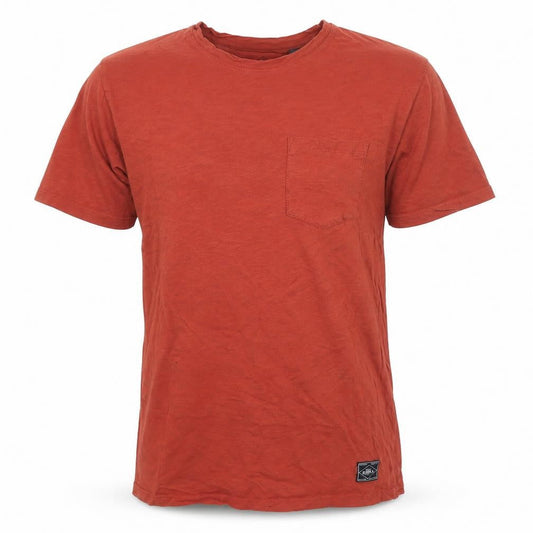 O'Neill Men's Red XL Slim Fit Cotton Crew Neck T-Shirt
