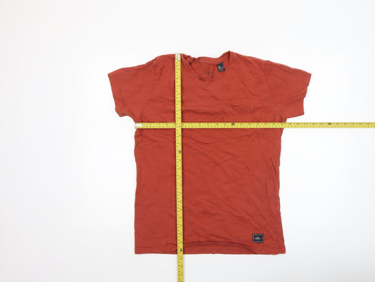 O'Neill Men's Red XL Slim Fit Cotton Crew Neck T-Shirt