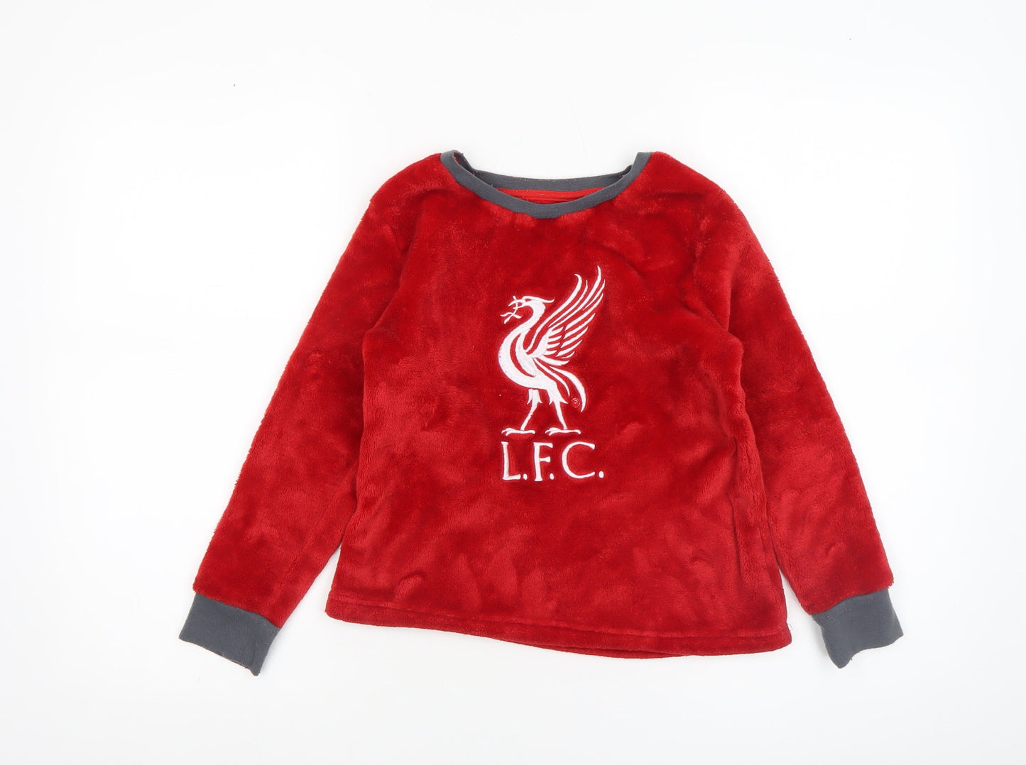 Dunnes Stores Boys Red L.F.C. Fleece Pyjama Top 8-9 Years