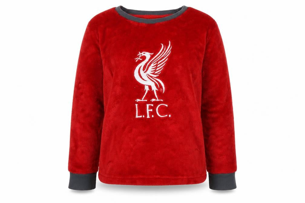 Dunnes Boys Red L.F.C. Fleece Pyjama Top 8-9 Years