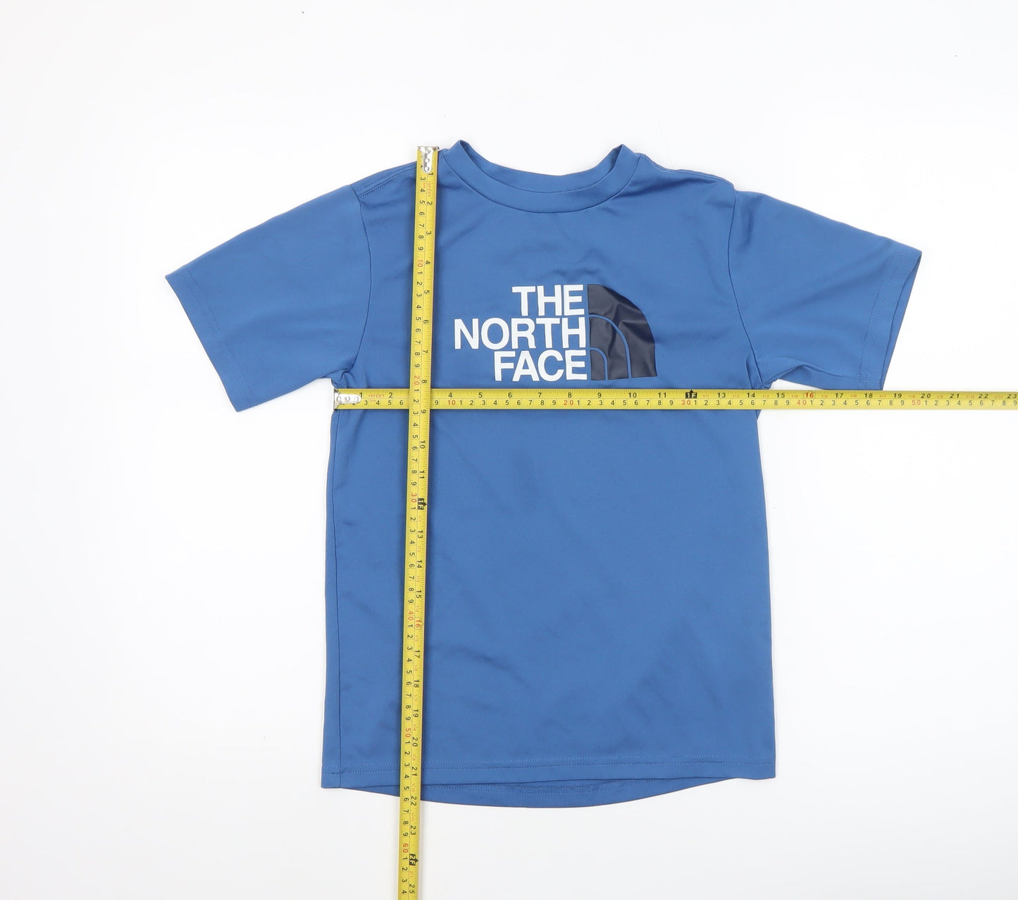 The North Face Boys Blue Short Sleeve Polyester Active T-Shirt Size 10