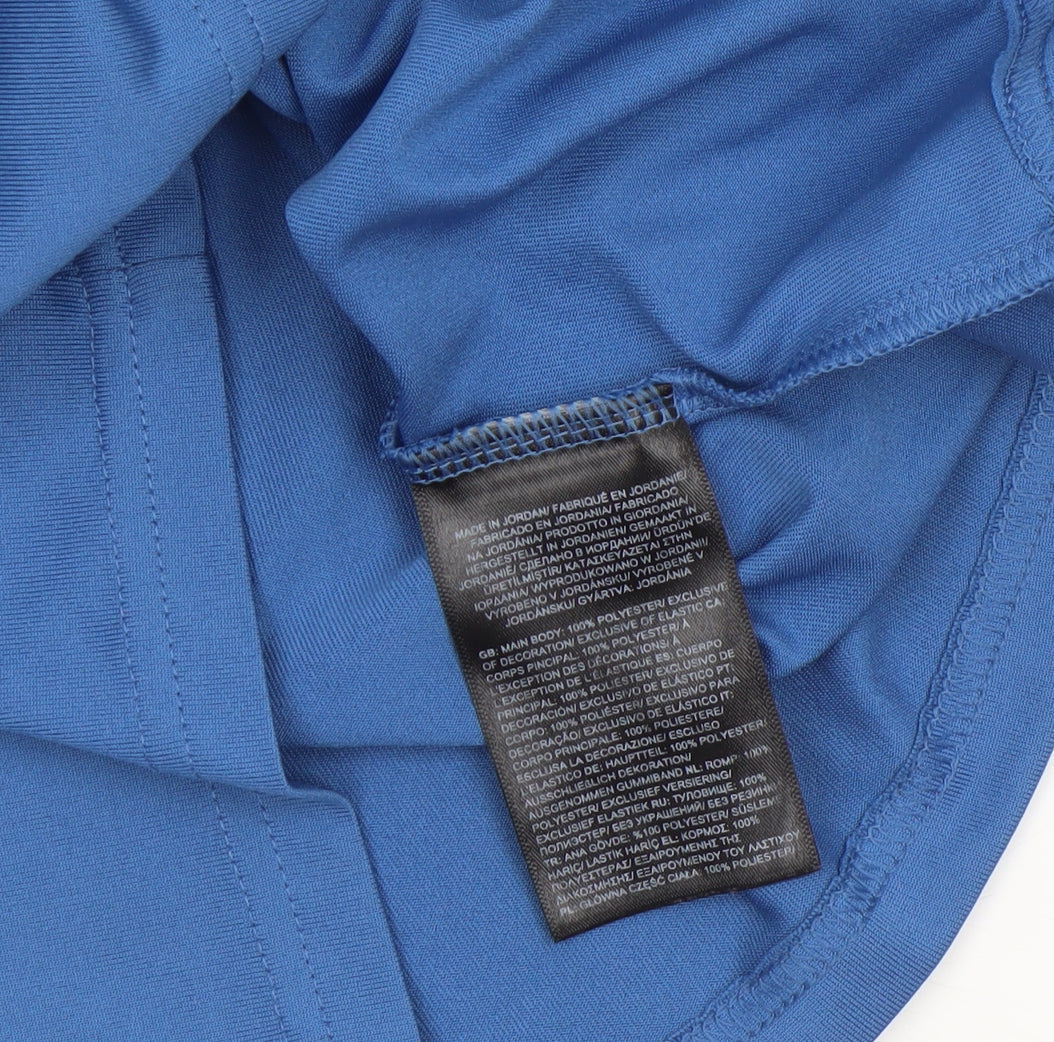 The North Face Boys Blue Short Sleeve Polyester Active T-Shirt Size 10