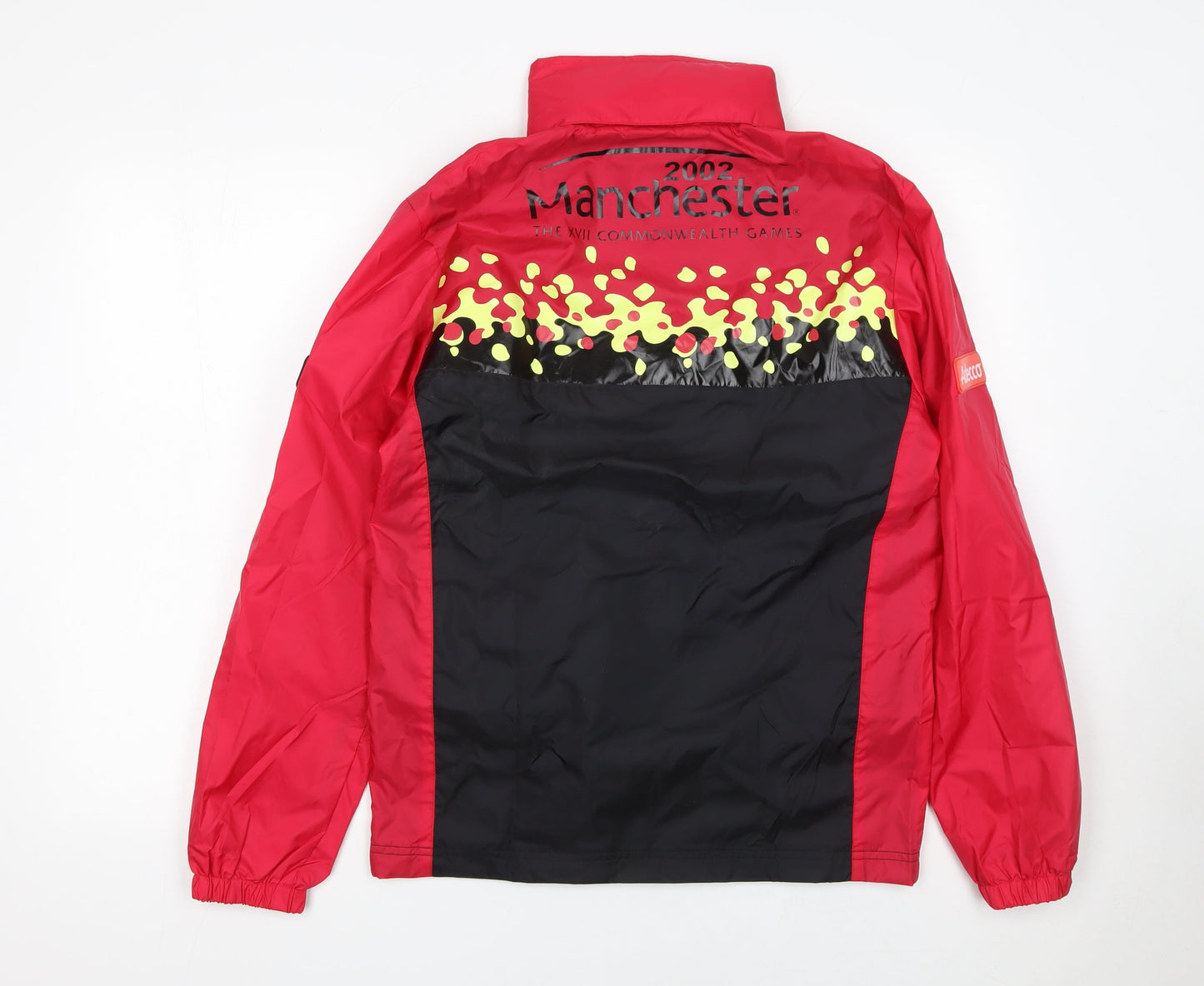 George Men’s Red Windbreaker XXS Manchester 2002 Lightweight Jacket