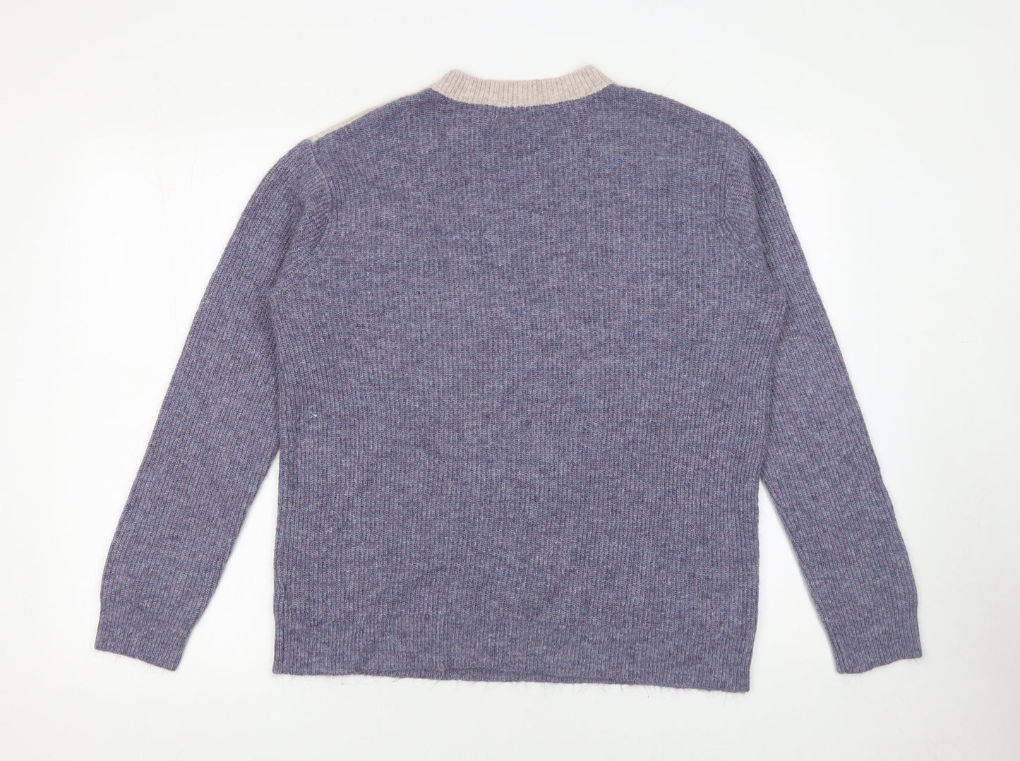 Papaya Women’s Multicoloured Crew Neck Knit Jumper Size M