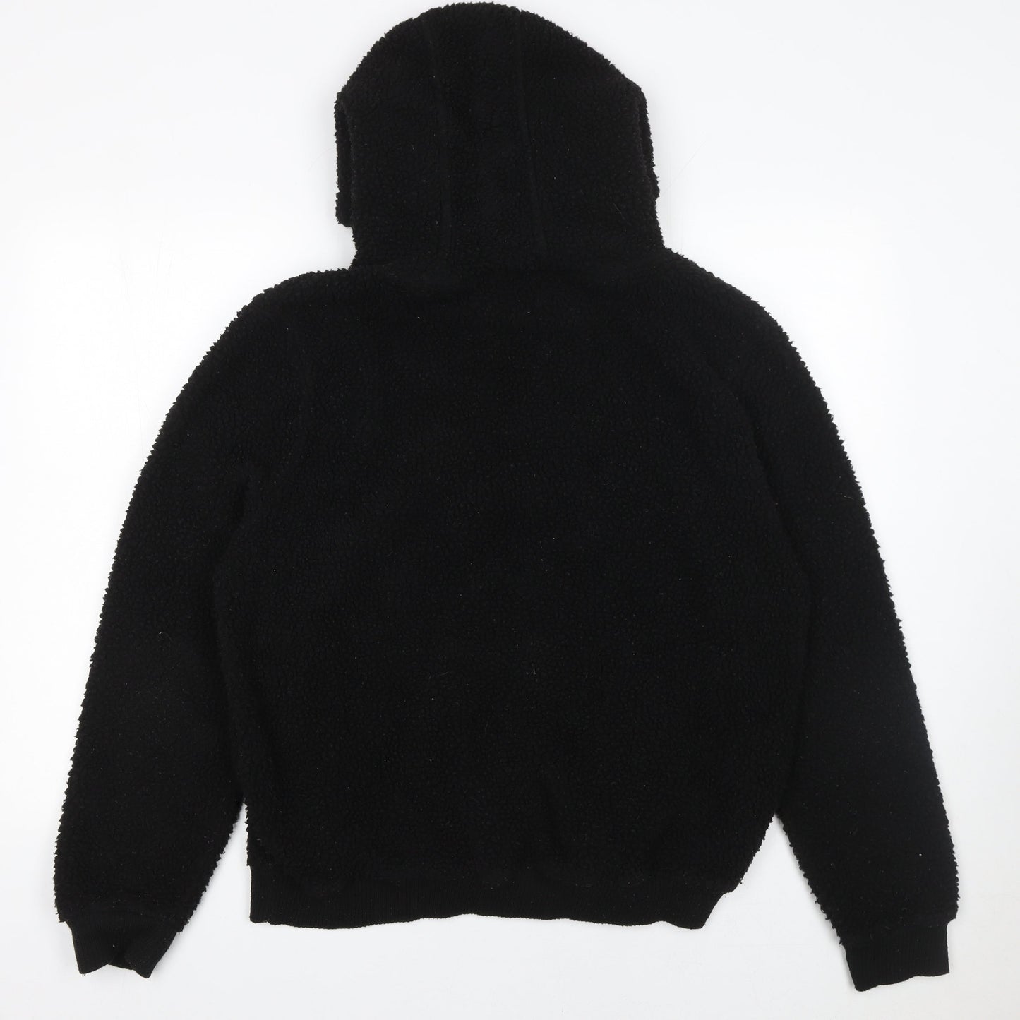 Brave Soul Women’s Black Pullover Hoodie L Soft Fleece Casual