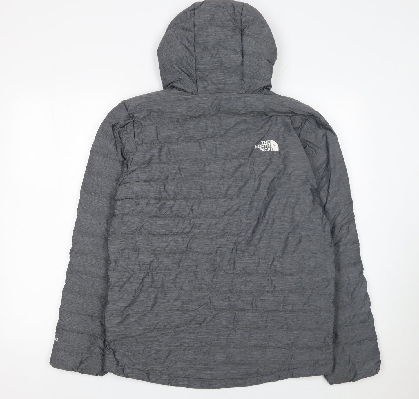 The North Face Boys Grey XL Hooded Down Puffer Jacket