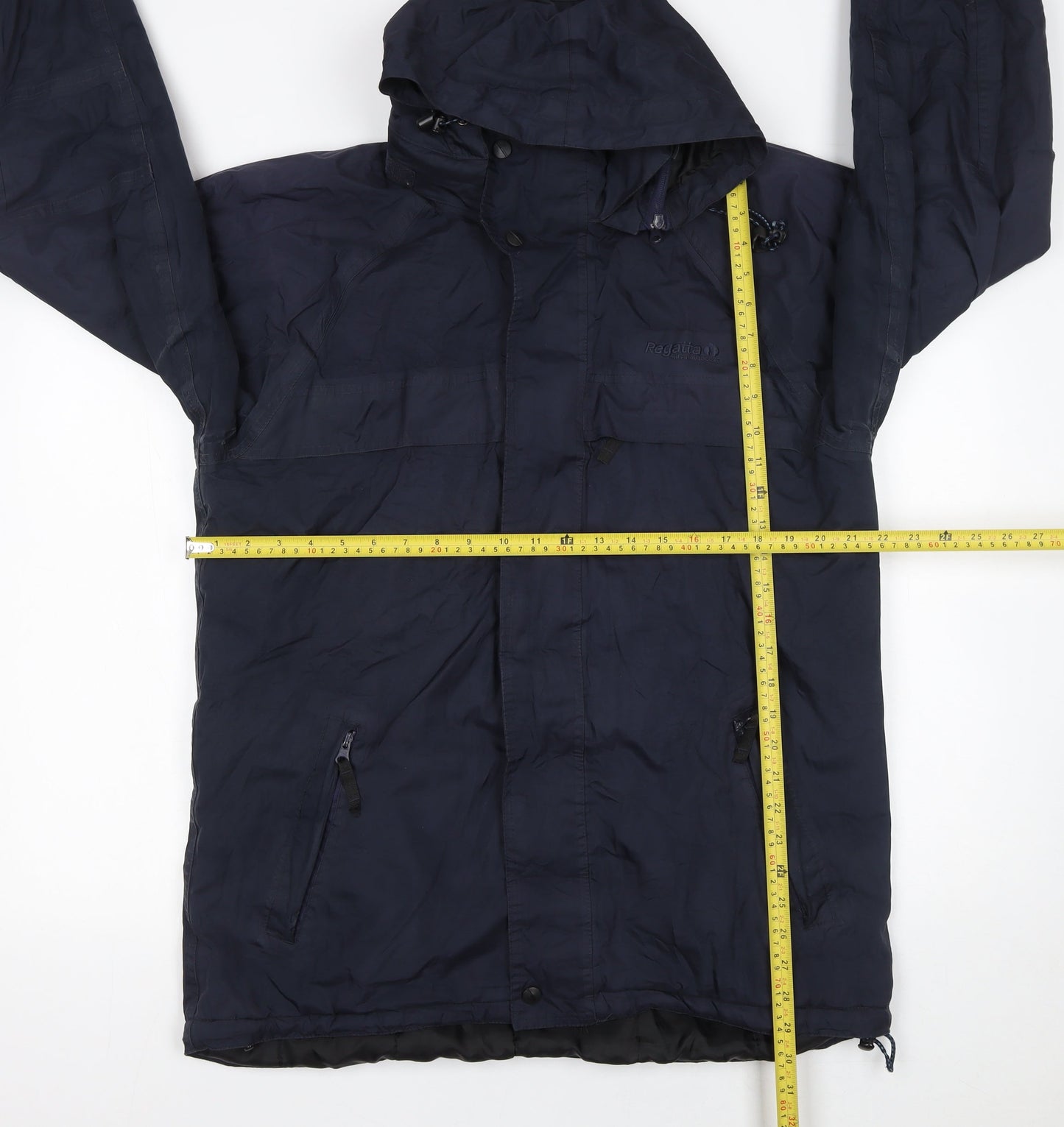 Regatta Men's Blue Waterproof Hooded Parka Jacket Size S