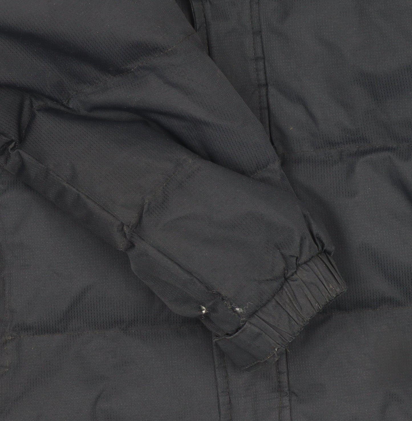 Mountain Warehouse Boys Black 13 Years Hooded Puffer Jacket Winter Coat