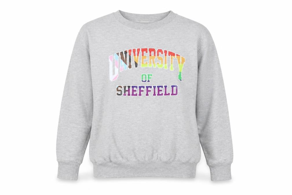 Cottonridge Women's Grey University of Sheffield Pullover Sweatshirt M