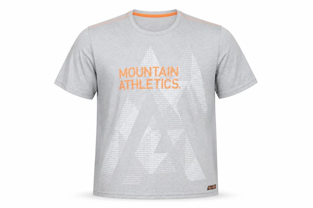 The North Face Men's Grey Mountain Athletics Polyester T-Shirt M
