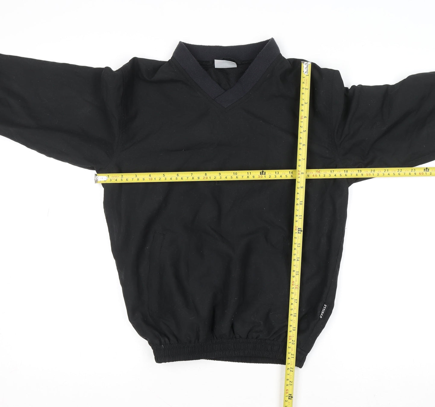 O'Neills Boys Black 7-8 Years Pullover Sweatshirt Classic Fit