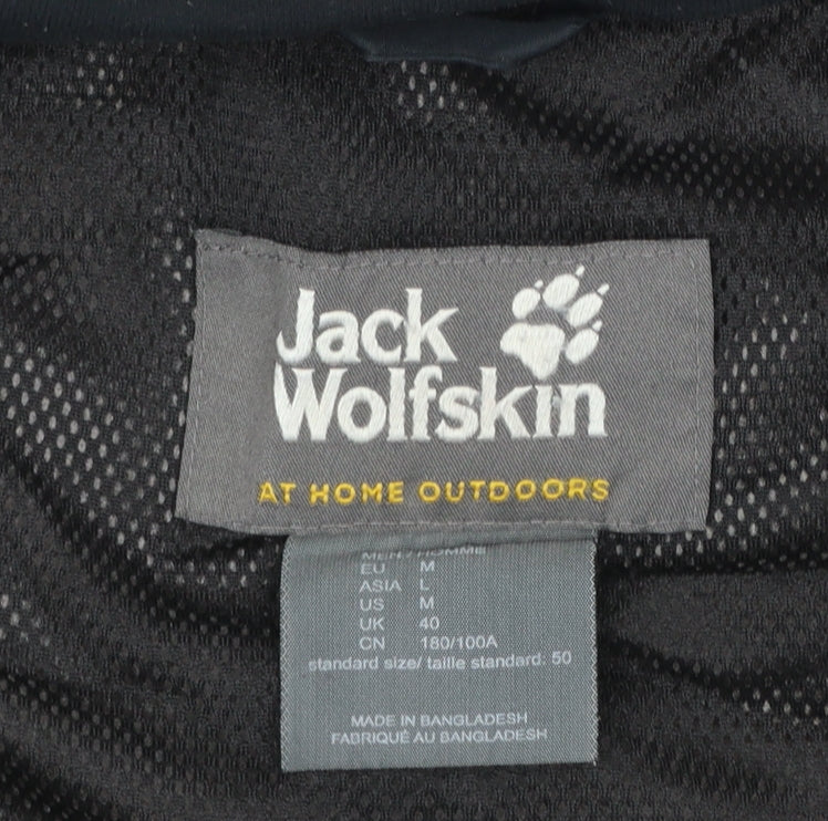 Jack Wolfskin Men's Black M Waterproof Hooded Outdoor Jacket