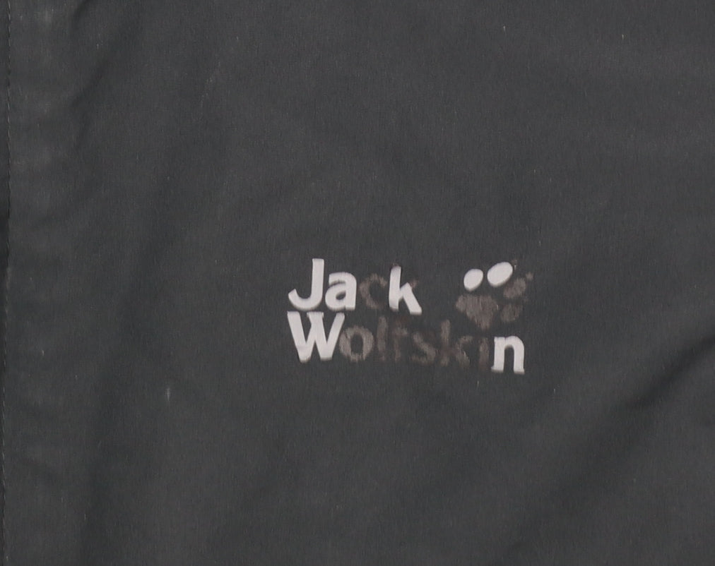 Jack Wolfskin Men's Black M Waterproof Hooded Outdoor Jacket