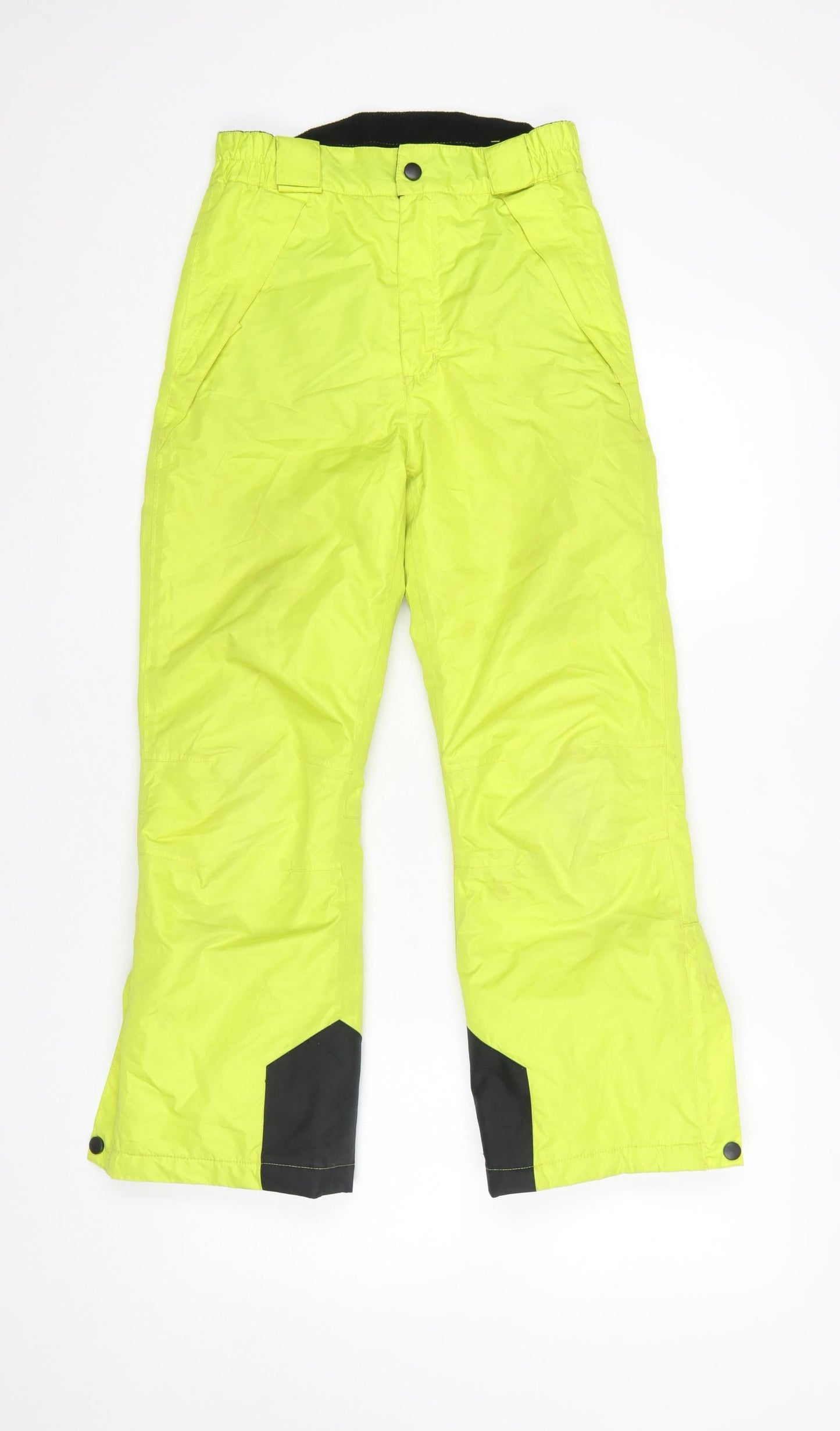 Crane Boys Yellow 9-10 Years Waterproof Insulated Snow Pants