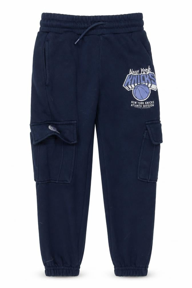 NBA Boys Blue 8-9 Years Jogger Sweatpants Fleece Activewear Trousers