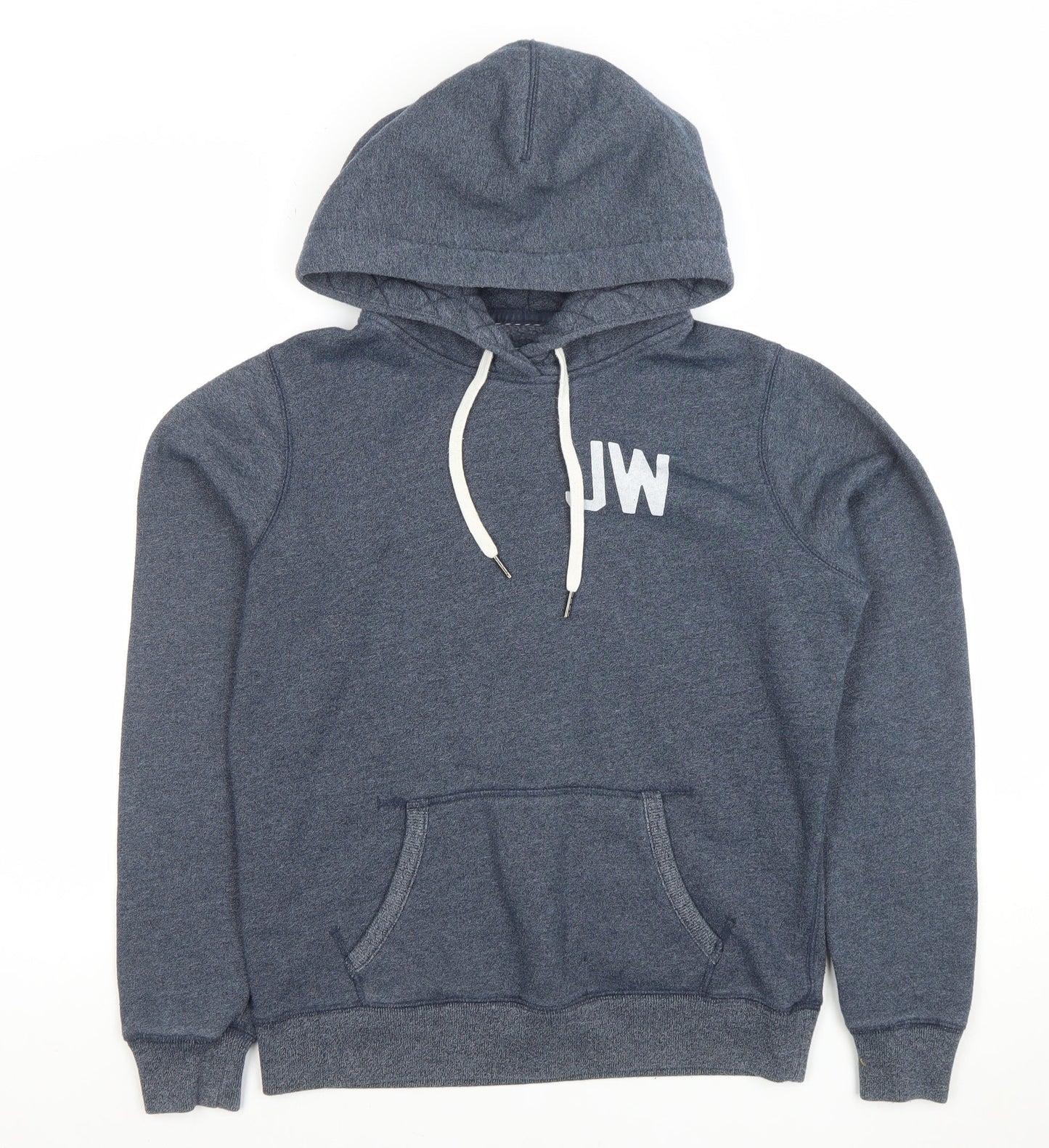 Jack Wills Women Blue Pullover Hoodie Size M Embroidered Logo