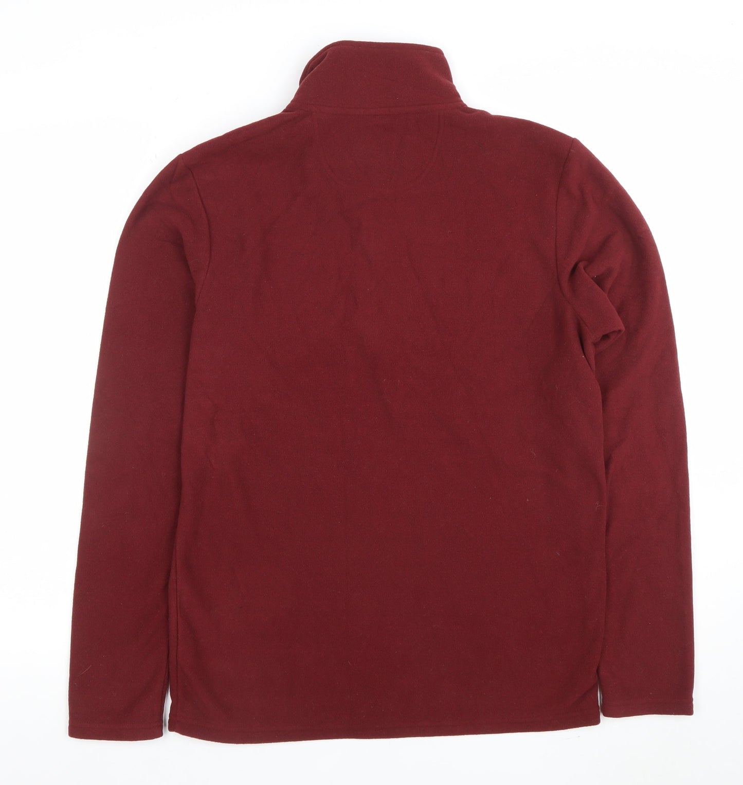Peter Storm Men's Red Fleece 1/2 Zip Pullover Sweatshirt Size S